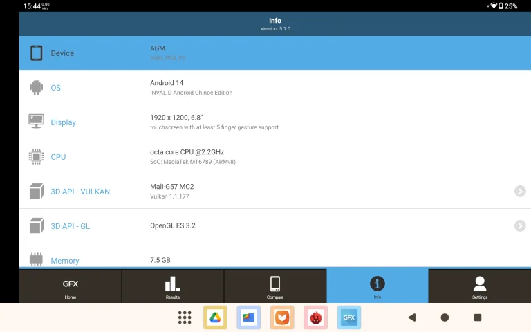 AGM Pad P2 tablet test 41