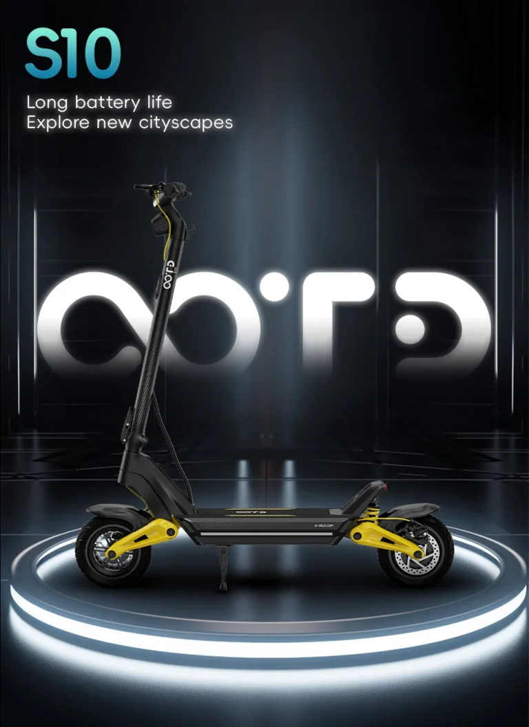 Prueba de scooter eléctrico OOTD S10 2
