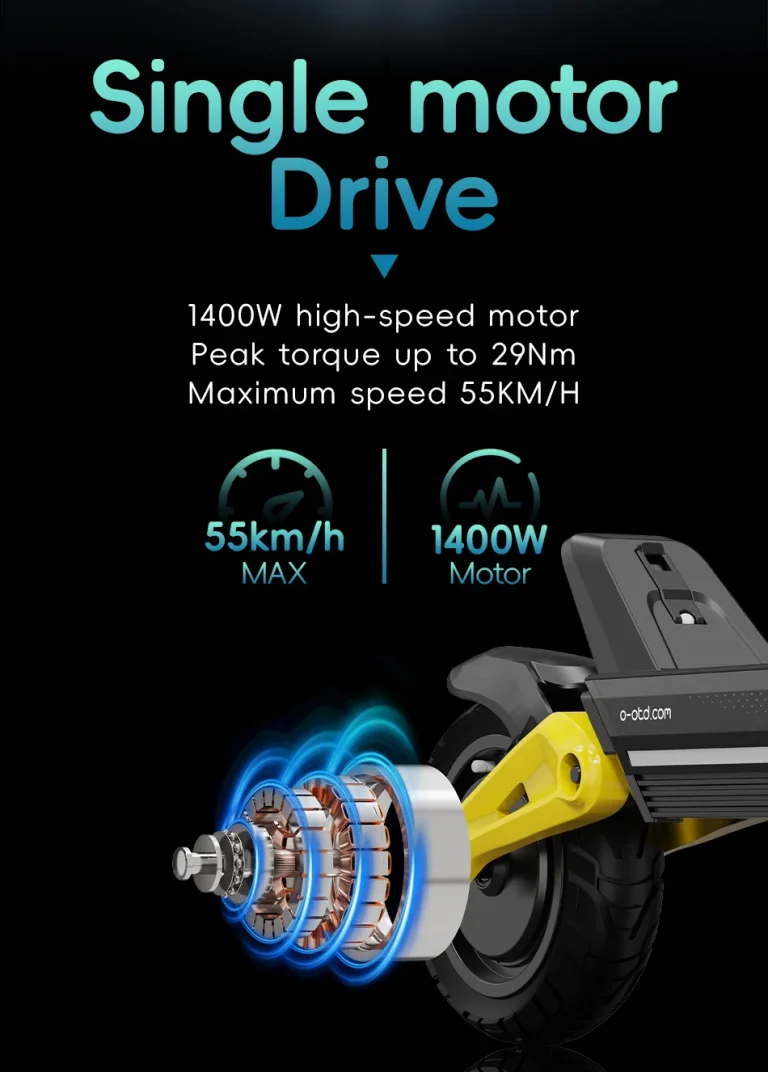 Prueba de scooter eléctrico OOTD S10 3
