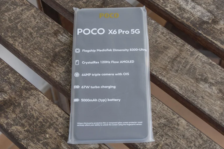 Prueba 6 del teléfono inteligente Poco X5 Pro 14G