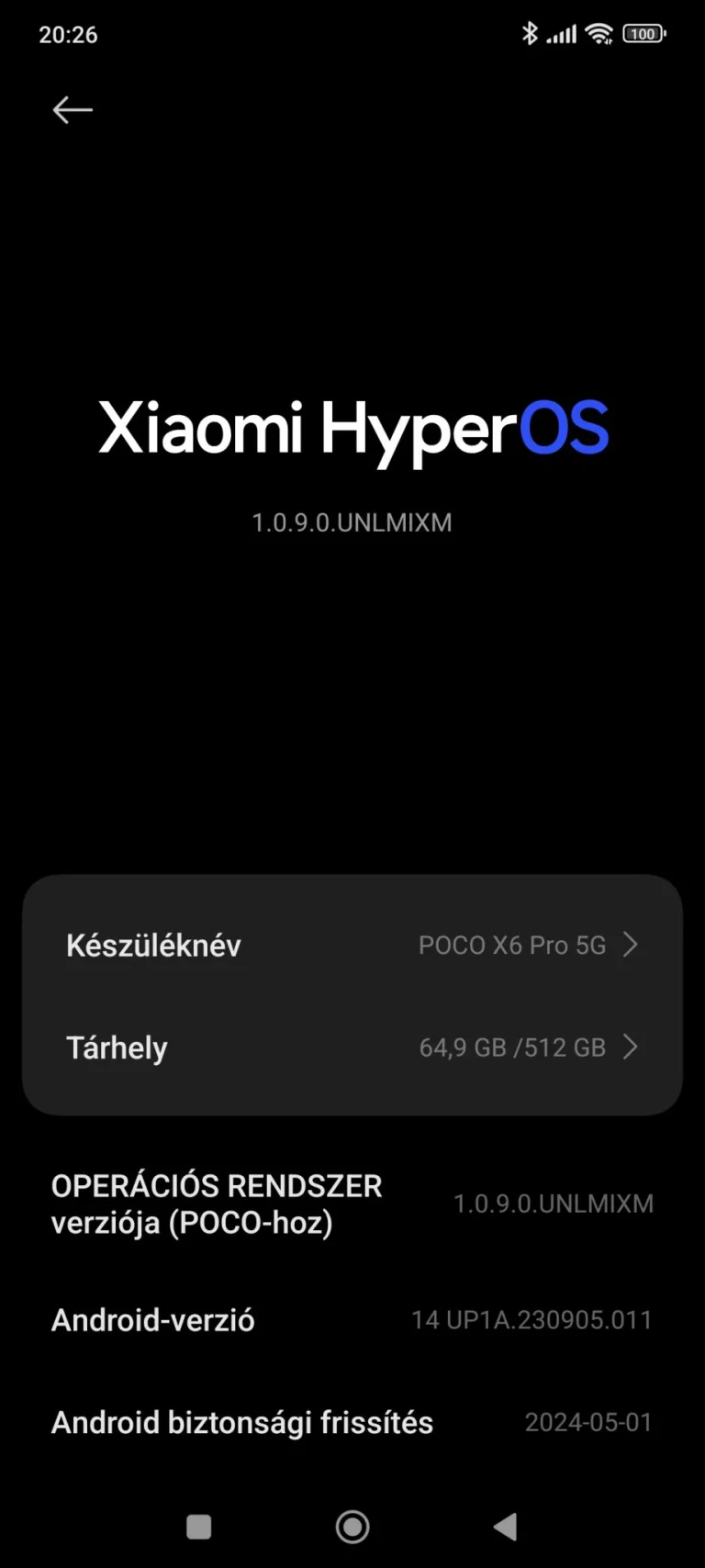 Prueba 6 del teléfono inteligente Poco X5 Pro 25G