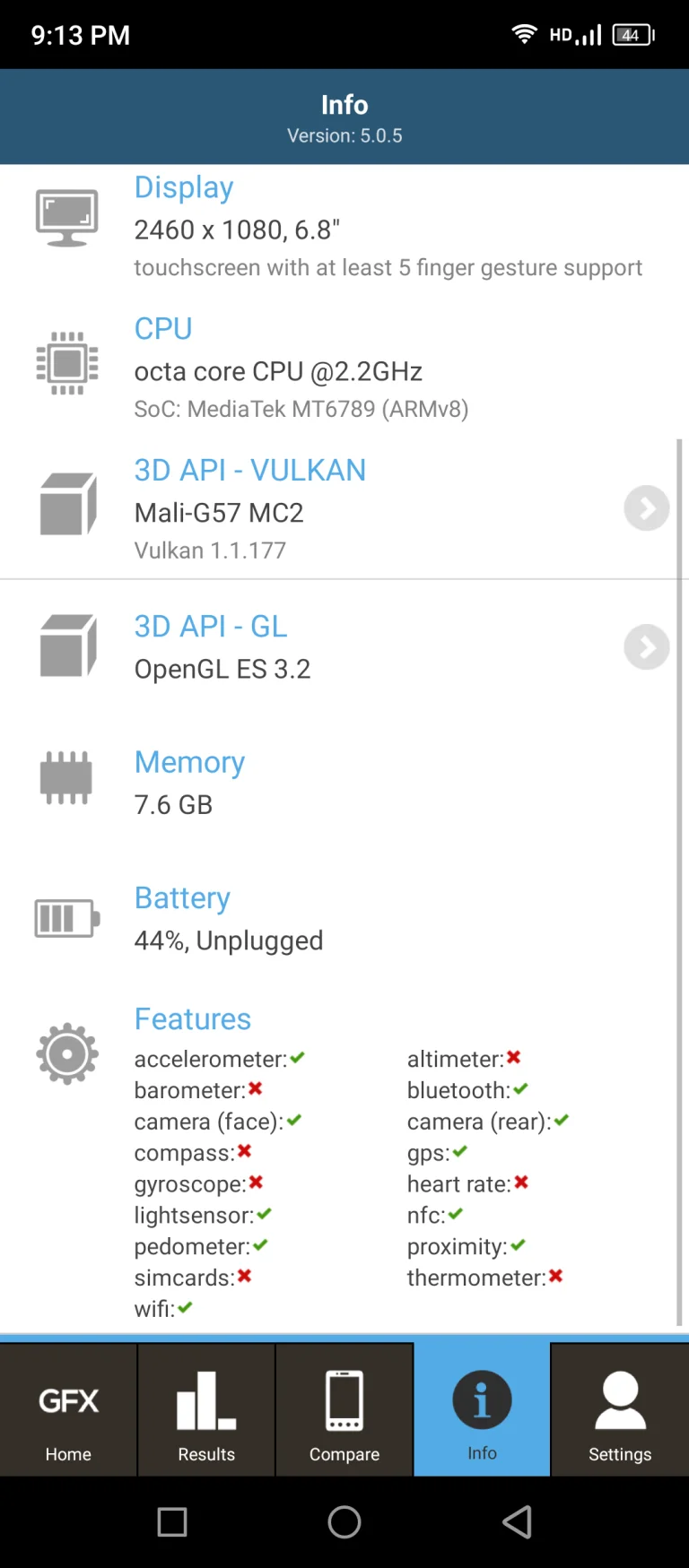 Blackview Shark 8 smartphone test 29