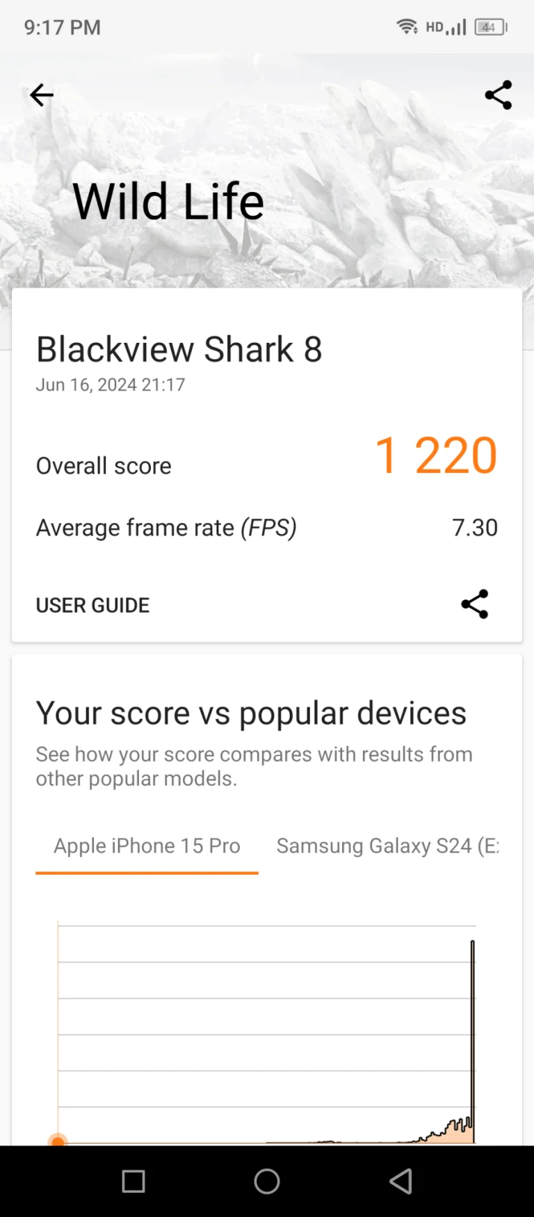 Blackview Shark 8 smartphone test 31
