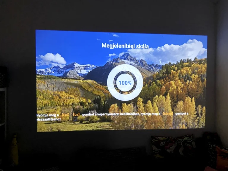 Prueba 1 del proyector Wanbo Dali 45