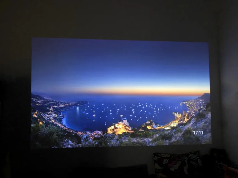 Prueba 1 del proyector Wanbo Dali 63