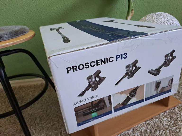 Test 13 de l'aspirateur stationnaire Proscenic P9