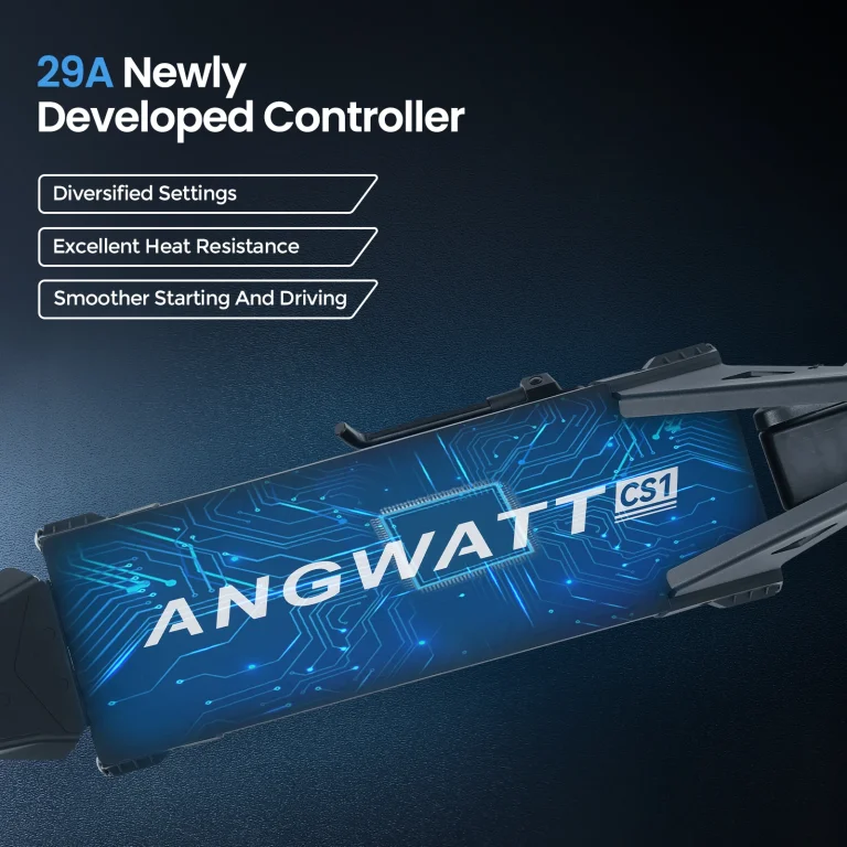 Essai 1 de la trottinette électrique ANGWATT CS4