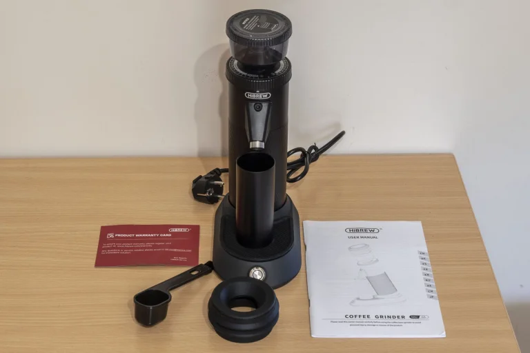 HiBREW G5 Kaffeemühle Test 4
