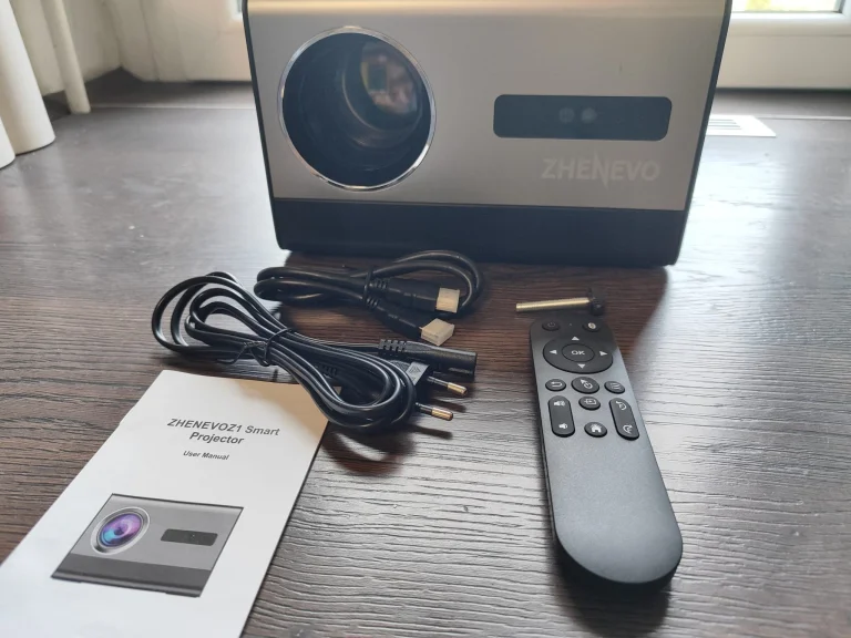 Prueba 1 del proyector Zhenevo Z7