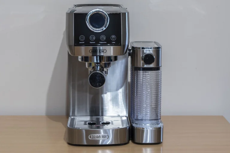 Hibrew H13A coffee maker and milk frother test 12