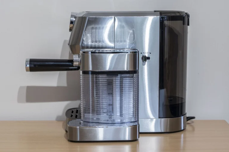 Hibrew H13A coffee maker and milk frother test 13