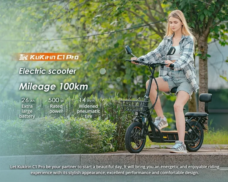 Prueba 1 del patinete eléctrico KuKirin C3 Pro