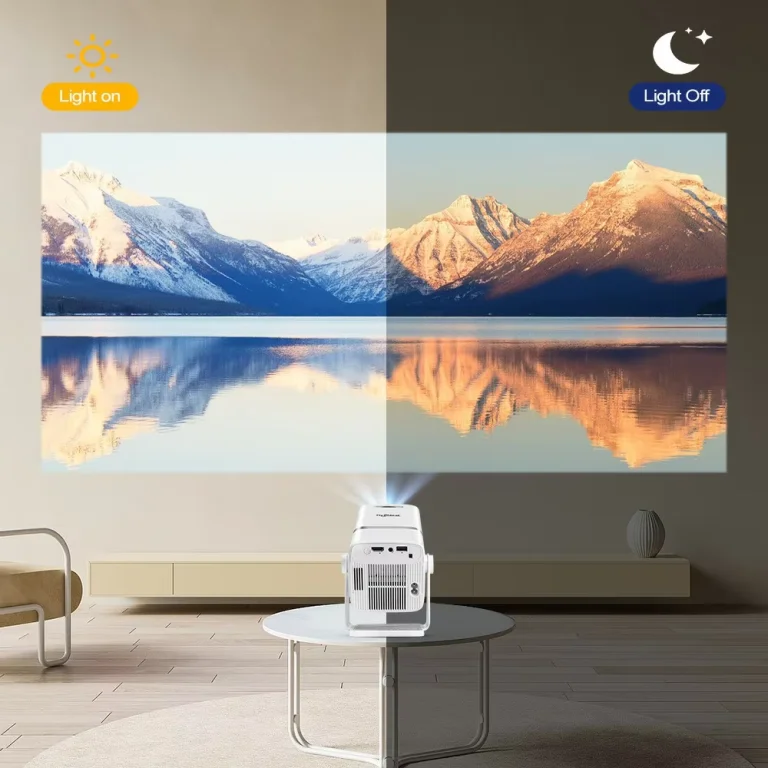 El proyector ThundeaL TD80W Full HD 9 es ridículamente barato