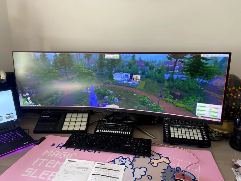 Prueba 49 del monitor gamer Titan Army C26SHC