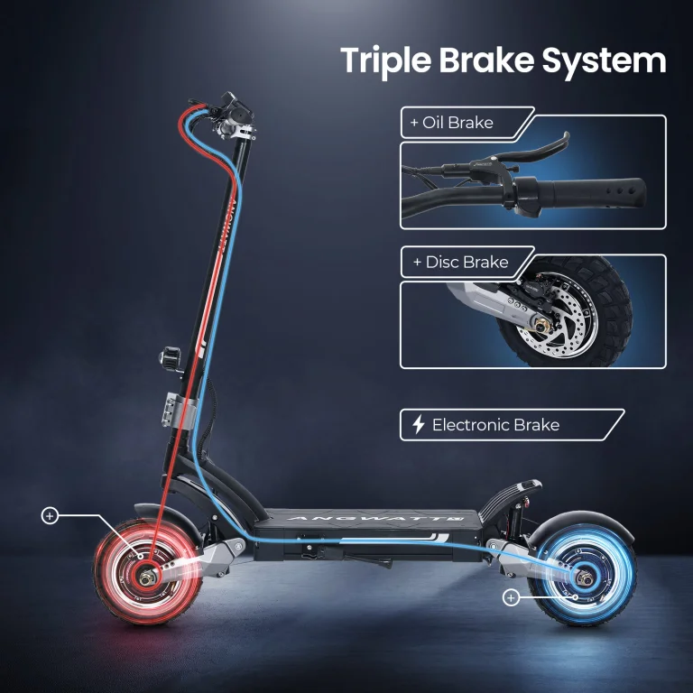 Essai 1 de la trottinette électrique ANGWATT X6