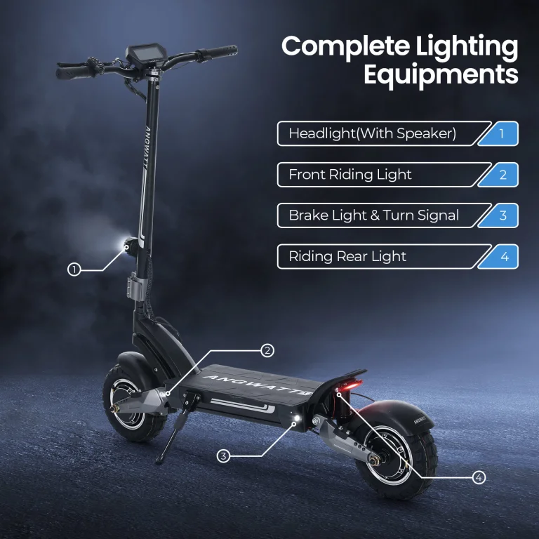 Essai 1 de la trottinette électrique ANGWATT X8