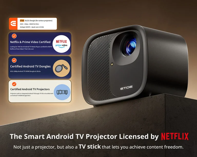 Prueba 3 del proyector ETOE E9 Pro