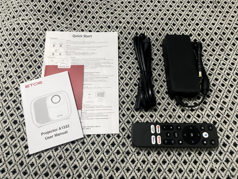 Prueba 3 del proyector ETOE E17 Pro