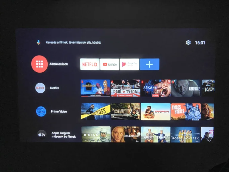 Prueba 3 del proyector ETOE E20 Pro