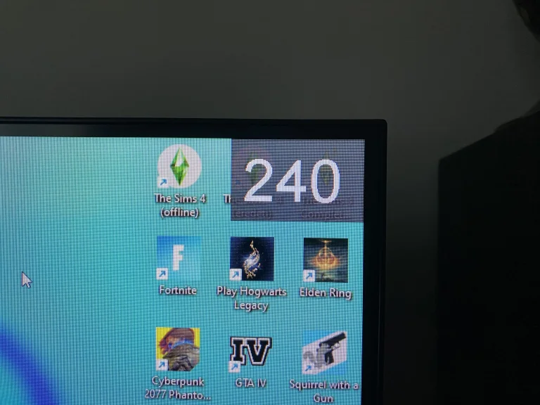 Prueba 32 del monitor de jugador KTC H17S33F