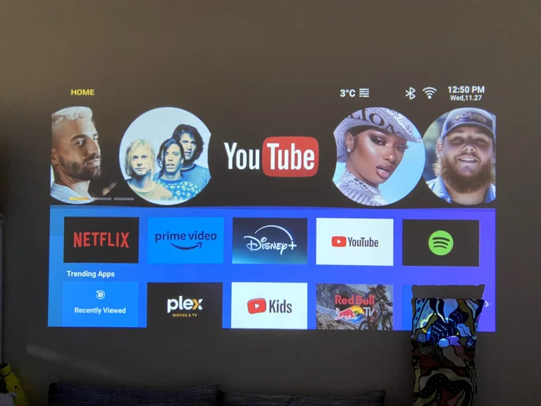 Test du projecteur Lenovo 100P 38