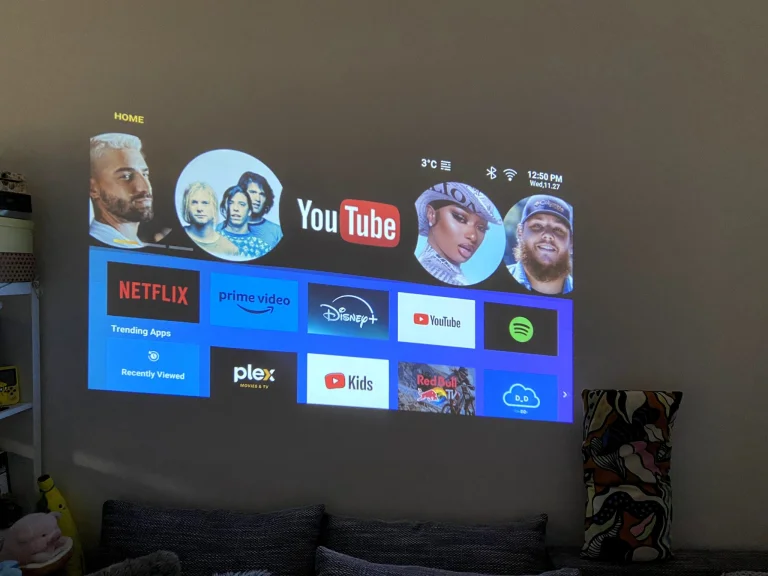 Test du projecteur Lenovo 100P 39
