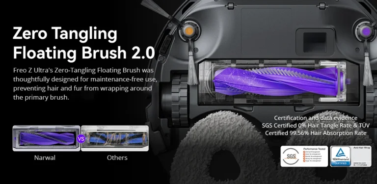 Prueba 36 del robot aspirador autovaciante Narwal Freo Z Ultra