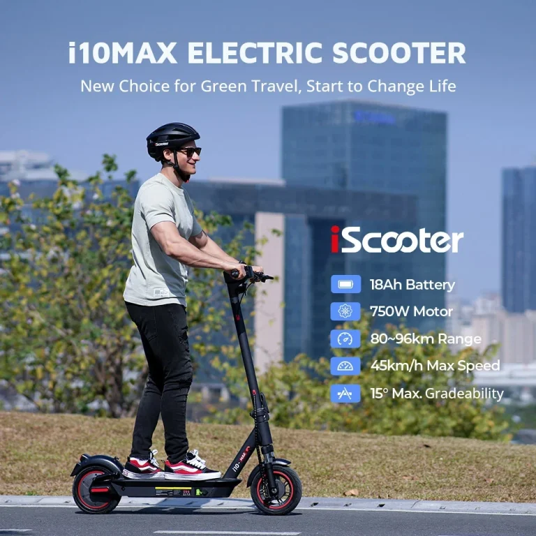 Test de la trottinette électrique iScooter i10Max 15