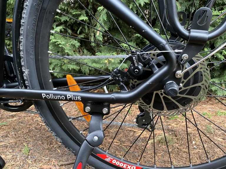 Test de vélo électrique Eskute Polluno Plus 24