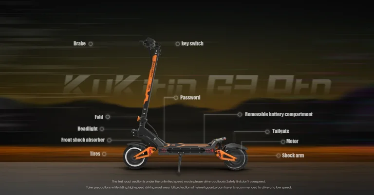 Test de la trottinette électrique KuKirin G3 Pro (2024) 12