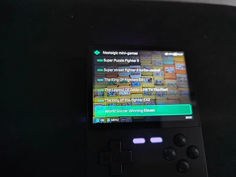 Test de la console de jeu rétro Trimui Brick 44