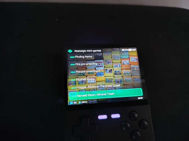 Test de la console de jeu rétro Trimui Brick 37