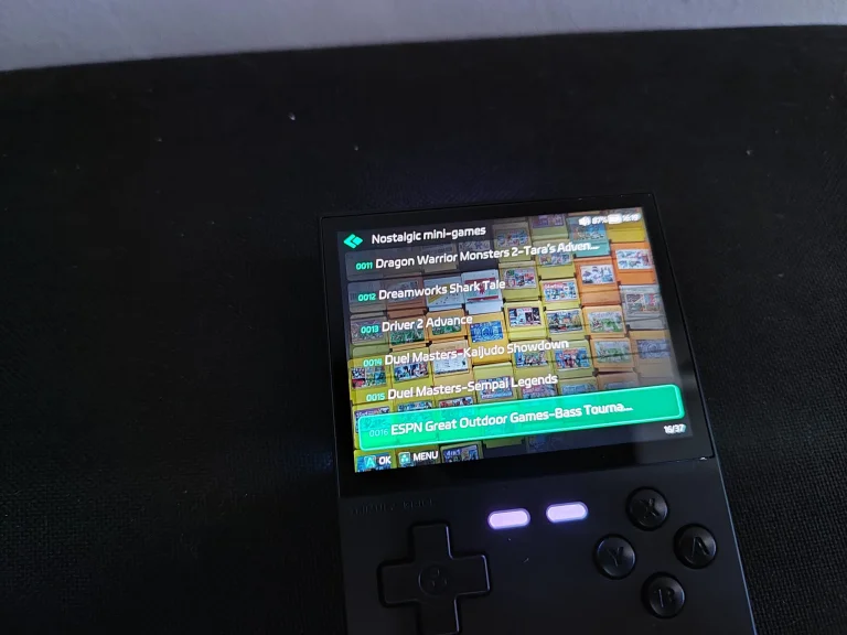 Test de la console de jeu rétro Trimui Brick 46