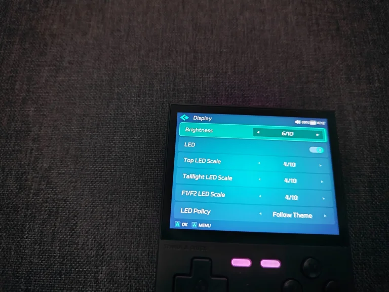 Test de la console de jeu rétro Trimui Brick 68