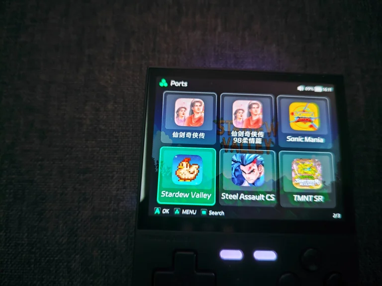 Test de la console de jeu rétro Trimui Brick 53