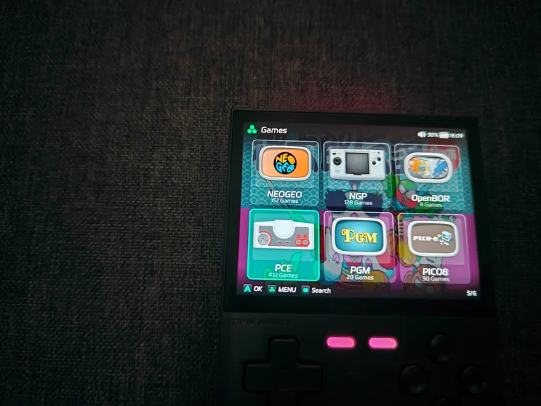 Test de la console de jeu rétro Trimui Brick 55