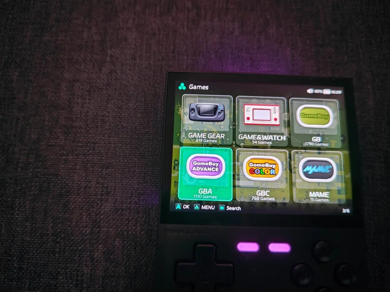 Test de la console de jeu rétro Trimui Brick 57