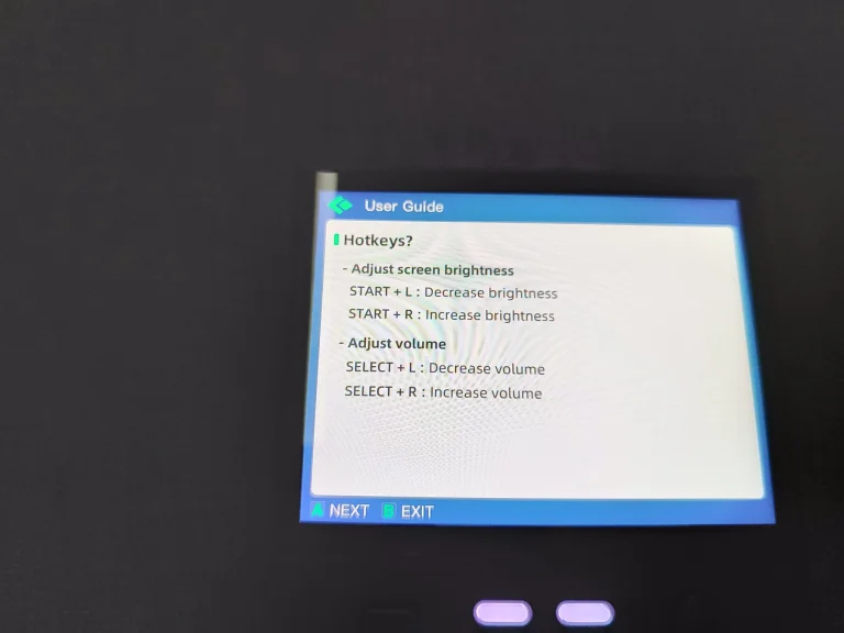 Test de la console de jeu rétro Trimui Brick 78