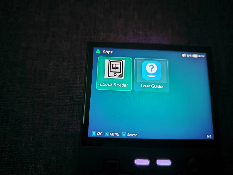 Test de la console de jeu rétro Trimui Brick 86