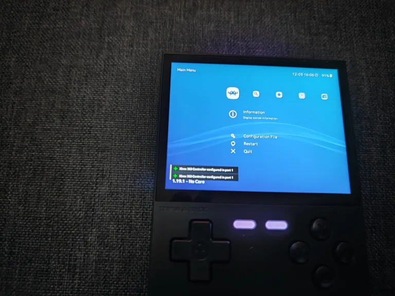 Test de la console de jeu rétro Trimui Brick 83