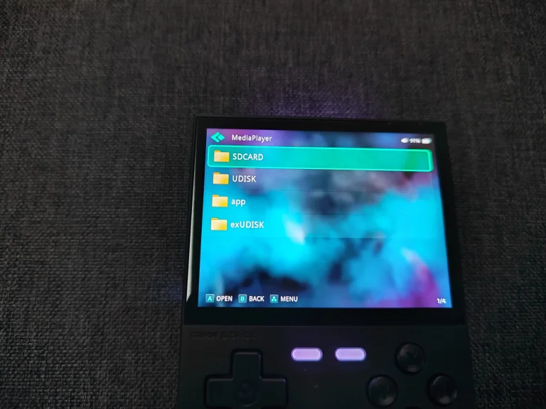 Test de la console de jeu rétro Trimui Brick 84