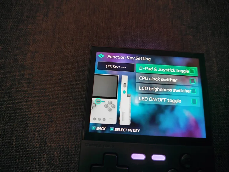 Test de la console de jeu rétro Trimui Brick 89