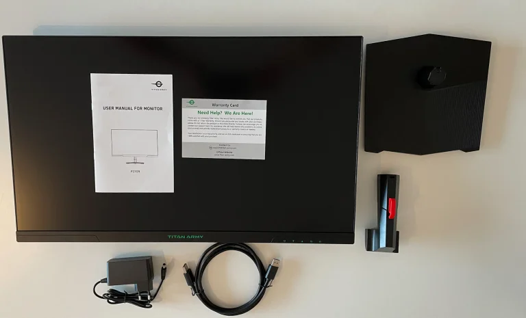 Prueba del monitor para juegos Titan Army P27GR 7