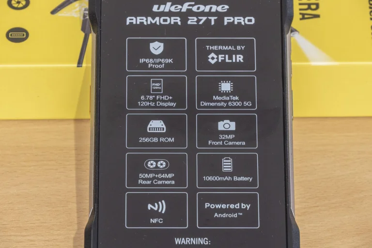 Test du téléphone robuste Ulefone Armor 27T Pro 11