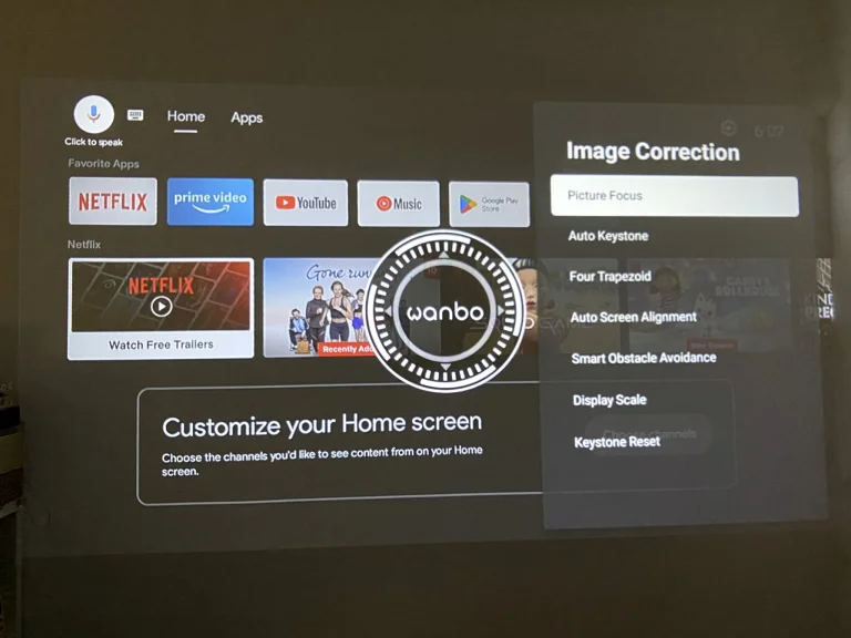 Prueba del proyector Wanbo T2 Ultra 26