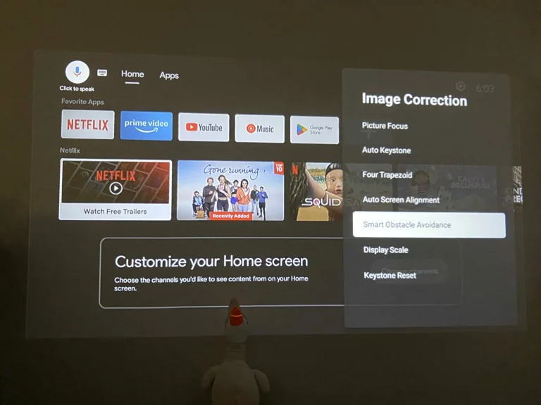 Prueba del proyector Wanbo T2 Ultra 28