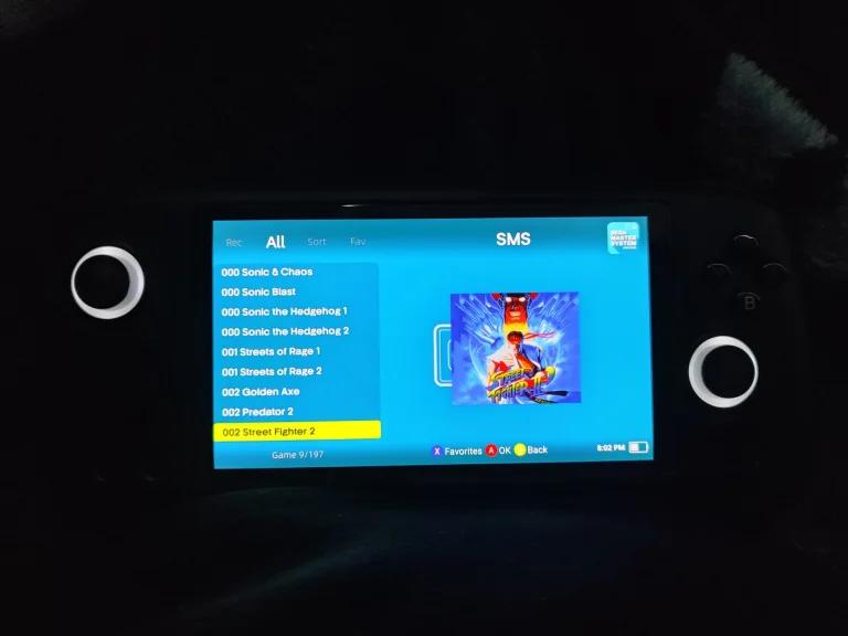 ANBERNIC RG556 handheld game console test 48