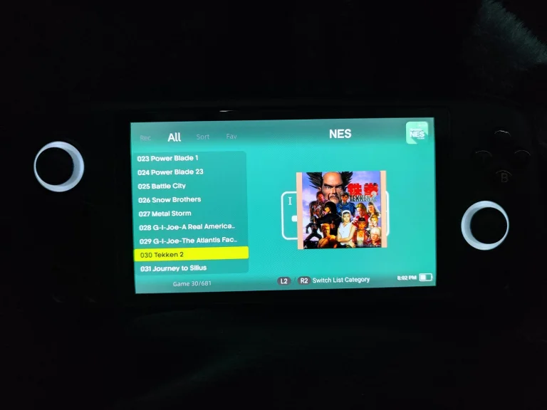 ANBERNIC RG556 handheld game console test 49