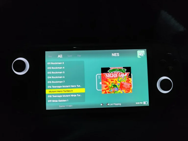 ANBERNIC RG556 handheld game console test 50