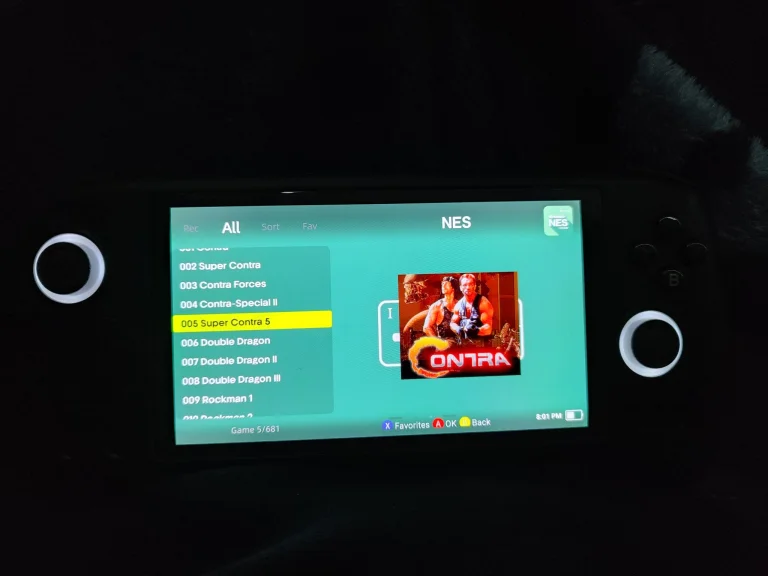 ANBERNIC RG556 handheld game console test 51